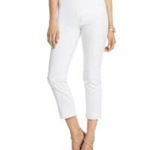 CHICO'S SO SLIMMING BRIDGETTE CAPRI SIZE 1